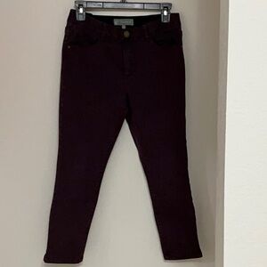 Wit & Wisdom Women's Skinny Jeans - Deep Plum